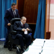 Algeria’s president Bouteflika casts his ballot during parliamentary election in 2017.